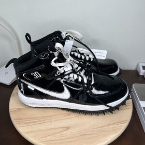 Nike Air Force 1 Mid x Off-White 'Sheed' Black/White DR0500-001 Men's NEW